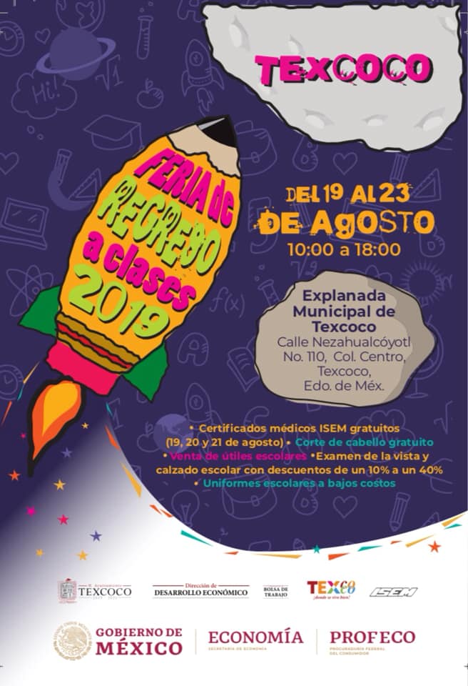 expo regreso a clases texcoco