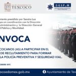 convoca policia texcoco
