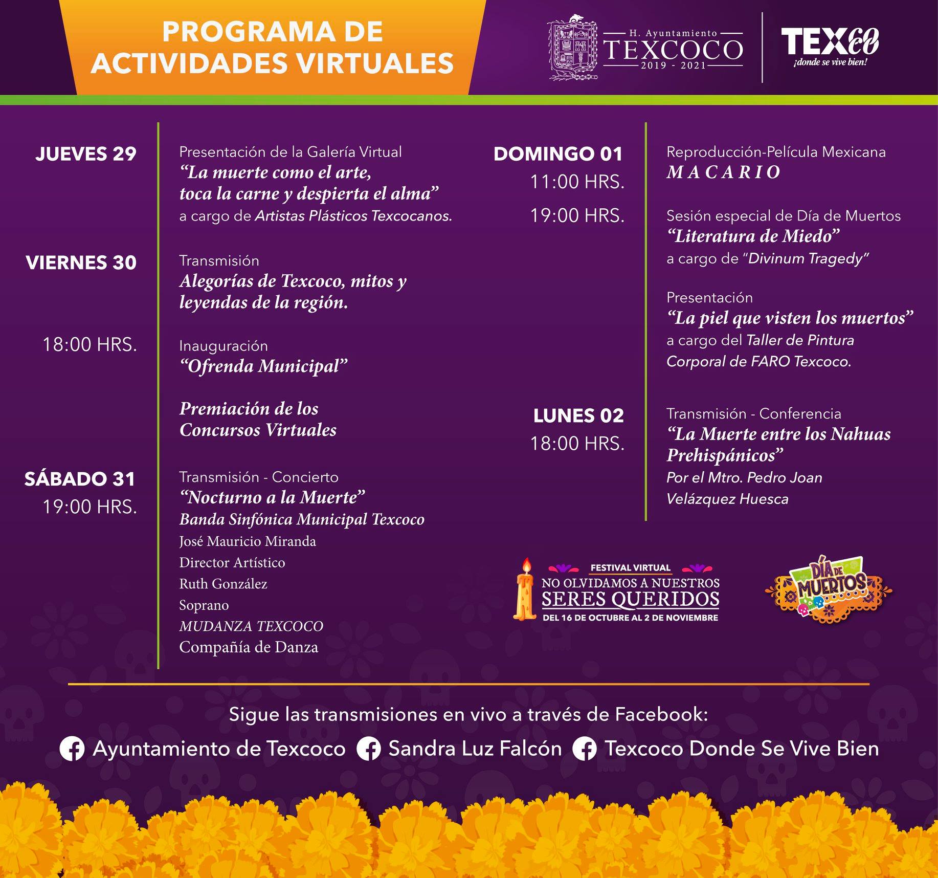 festival dia de muertos texcoco